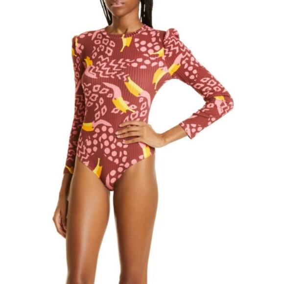 FARM Rio Tops - NWT FARM Rio Toucanissimo Long Sleeve Bodysuit